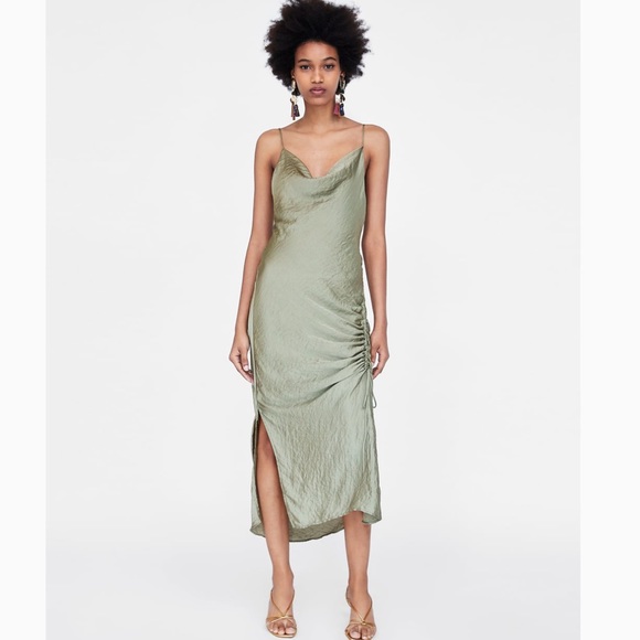 zara camisole dress